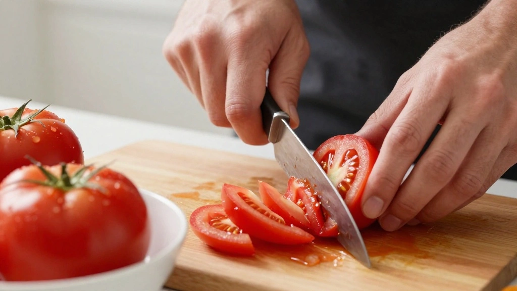 Greek Salad Horiatiki Recipe Fresh Healthy Classic - Step 2: Dice the Tomatoes 1