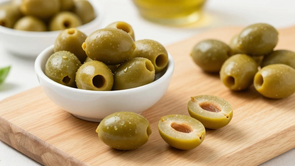 Greek Salad Horiatiki Recipe Fresh Healthy Classic - Step 5: Prepare the Olives 1