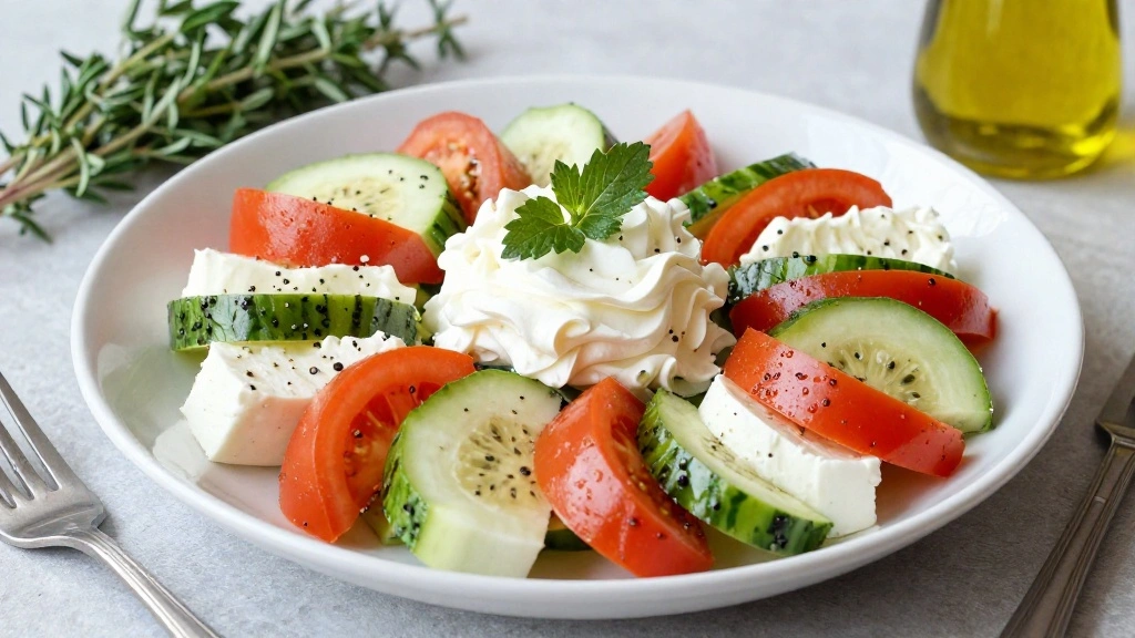 Greek Salad Horiatiki Recipe Fresh Healthy Classic - Step 8: Serve and Enjoy 1