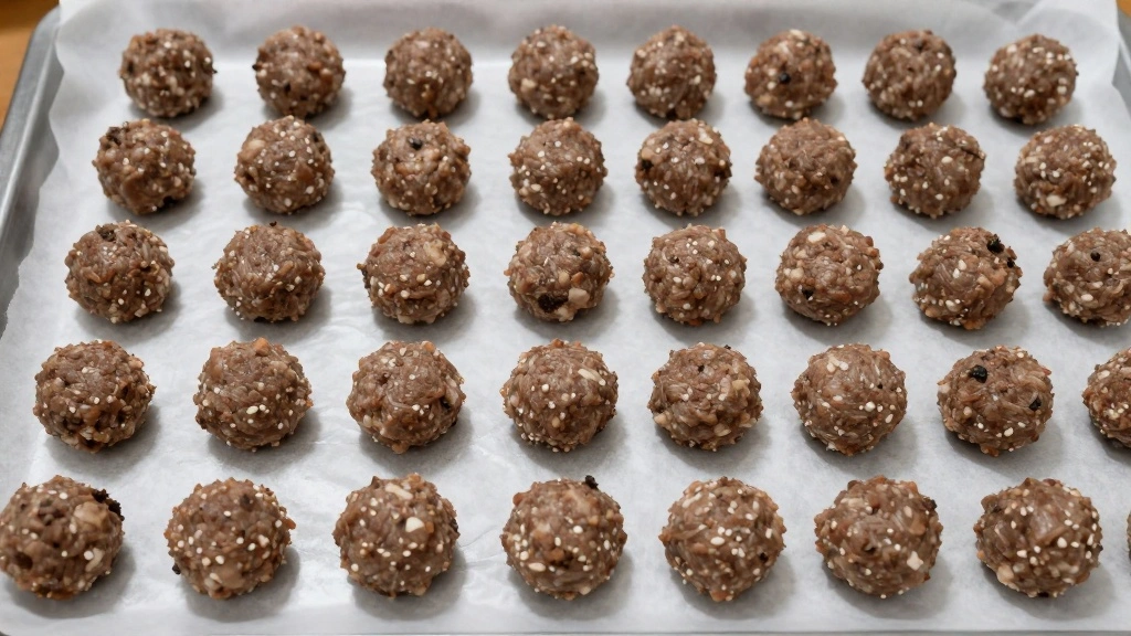 Keftedes Recipe Traditional Greek Meatballs - Step 3: Form Meatballs 1