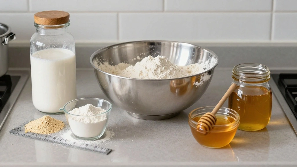 Loukoumades Recipe Greek Honey Donuts Crispy Sweet - Step 1: Prepare Ingredients 1