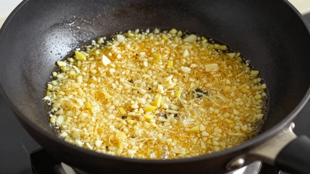 Mapo Tofu Recipe Authentic Sichuan Spicy Tofu Dish - Step 4: Sauté Aromatics 1
