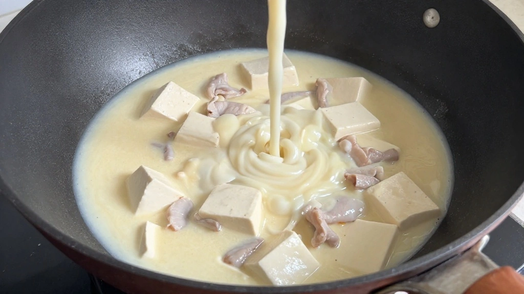 Mapo Tofu Recipe Authentic Sichuan Spicy Tofu Dish - Step 7: Thicken the Sauce 1