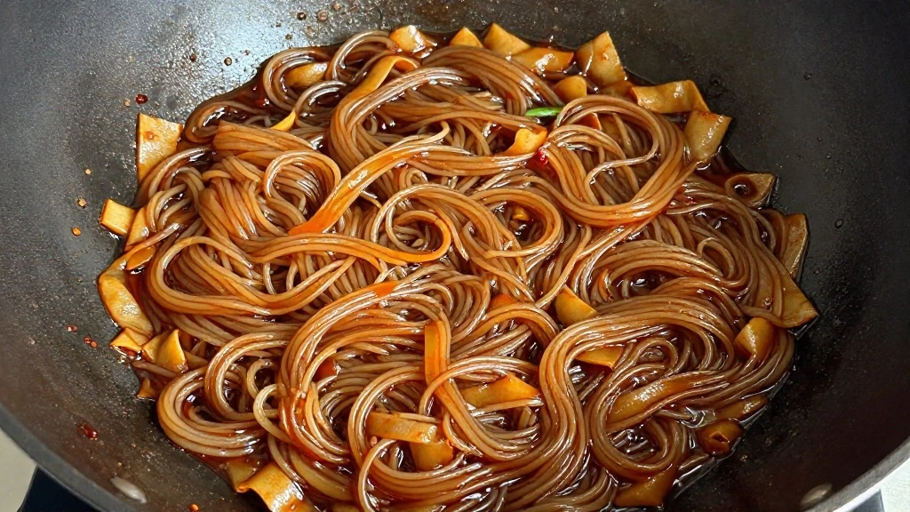 Pad See Ew Recipe Thai Stir Fried Noodles Better Than Takeout - Step 6: Add Noodles and Sauce 1