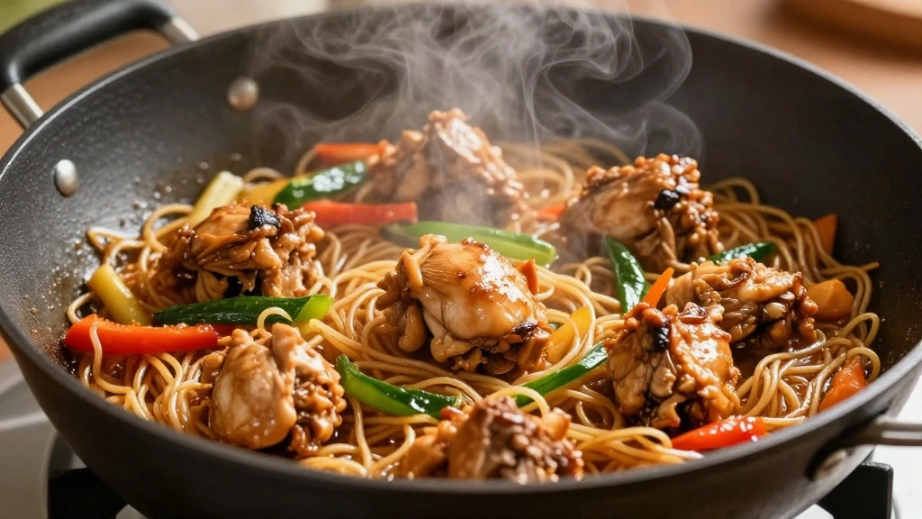 Pad See Ew Recipe Thai Stir Fried Noodles Better Than Takeout - Step 7: Combine Chicken and Season 1