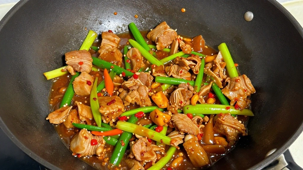 Sweet and Sour Pork Recipe Crispy Flavorful Chinese Favorite - Step 7: Combine Ingredients 1