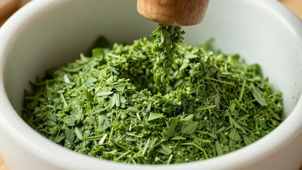 Thai Green Curry Recipe Authentic Easy Homemade - Step 2: Make Curry Paste 1