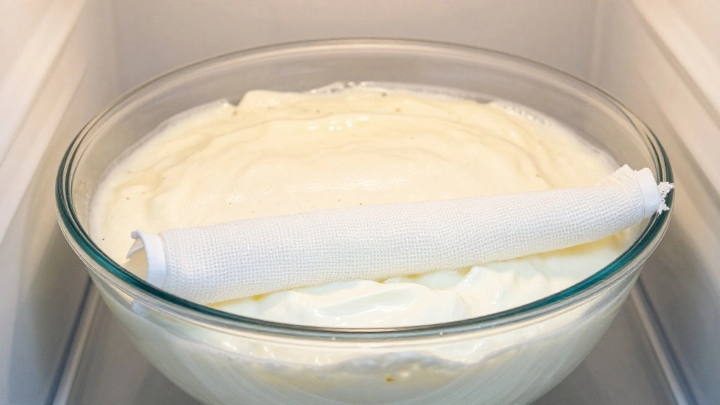 Tzatziki Sauce Recipe Creamy Greek Yogurt Dip - Step 2: Strain the Yogurt 1