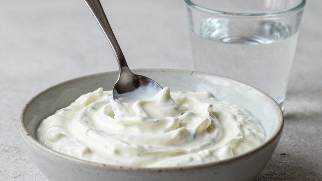 Tzatziki Sauce Recipe Creamy Greek Yogurt Dip - Step 7: Adjust Consistency 1