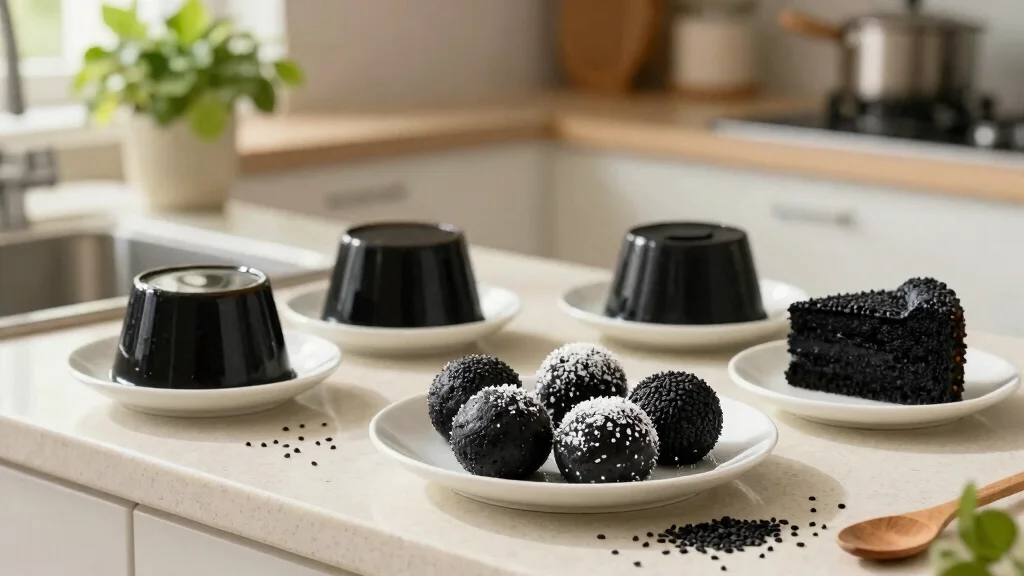 15 Black Sesame Chinese Desserts (Nutty & Creamy)