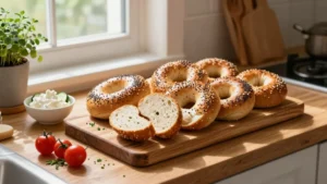 16 Almond Flour Greek Yogurt Bagels (Keto Friendly)