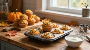 17 Greek Yogurt Pumpkin Muffins: Fall Favorite