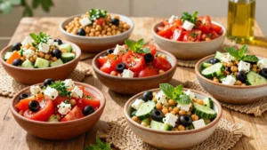 19 Greek Chickpea Salad Recipes (Quick & Healthy)