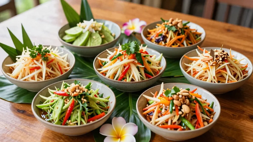 19 Thai Papaya Salad Variations (Traditional & Modern)