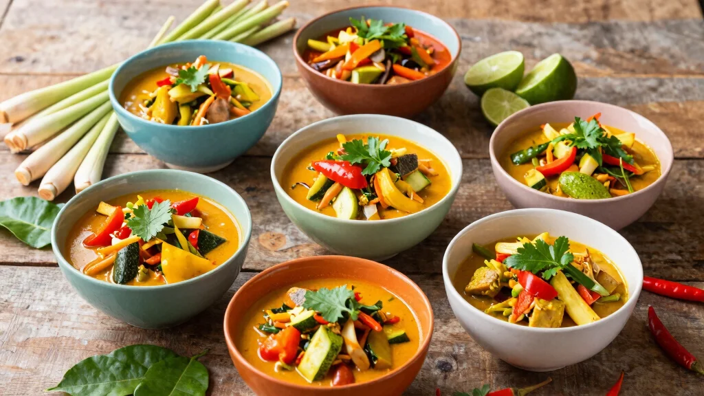19 Vegetarische Thai Curry Rezepte für jede Saison