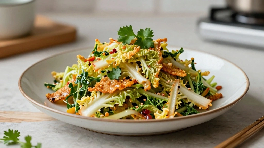 Chinese Cabbage Salad (Crispy, Tangy & Refreshing)