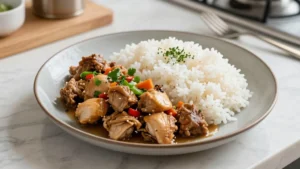 Chinese Chicken and Rice (One-Pot Comfort Dish)