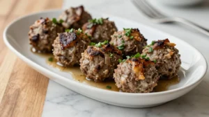 Greek Lamb Meatballs (Rich & Aromatic)