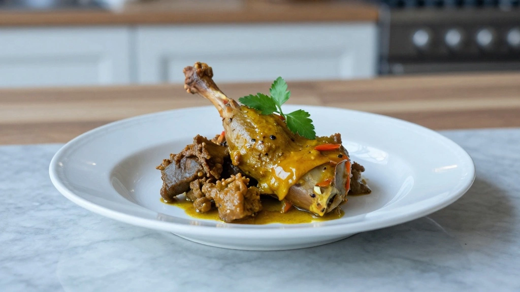 Poulet au Curry Thai (French-Thai Fusion)