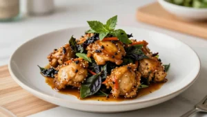 Thai Basil Chicken (Aromatic & Bold)