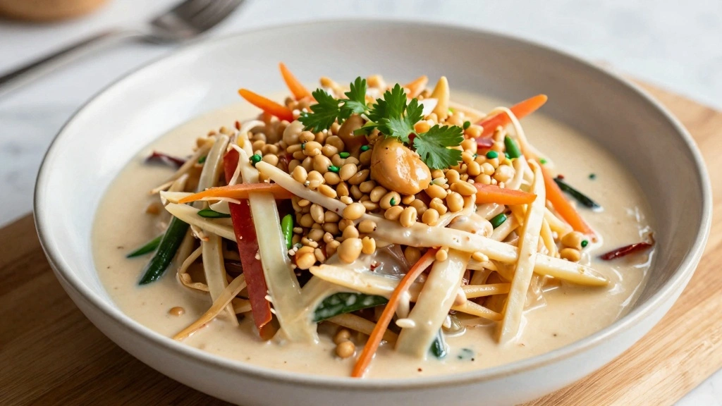 Thai Peanut Salad Dressing (Creamy & Rich)