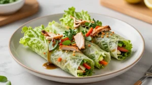 Thai Turkey Lettuce Wraps (Lean & Fresh)