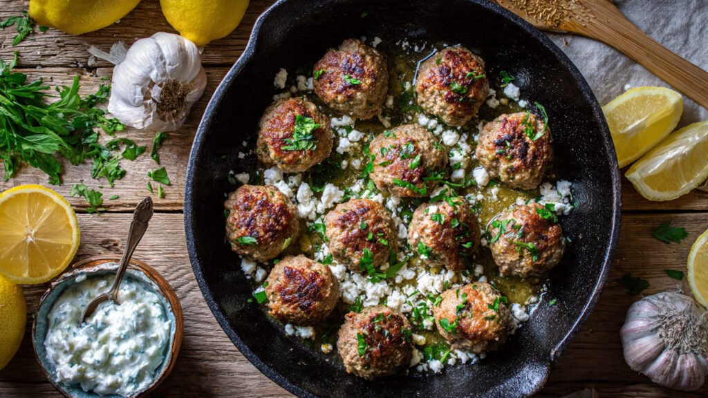 Greek Lamb Meatballs (Rich & Aromatic)