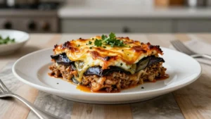 Authentic Greek Moussaka Recipe – Classic Layered Eggplant and Meat Casserole