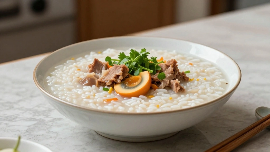 Chinese Pork and Century Egg Congee – Comforting Rice Porridge Recipe
