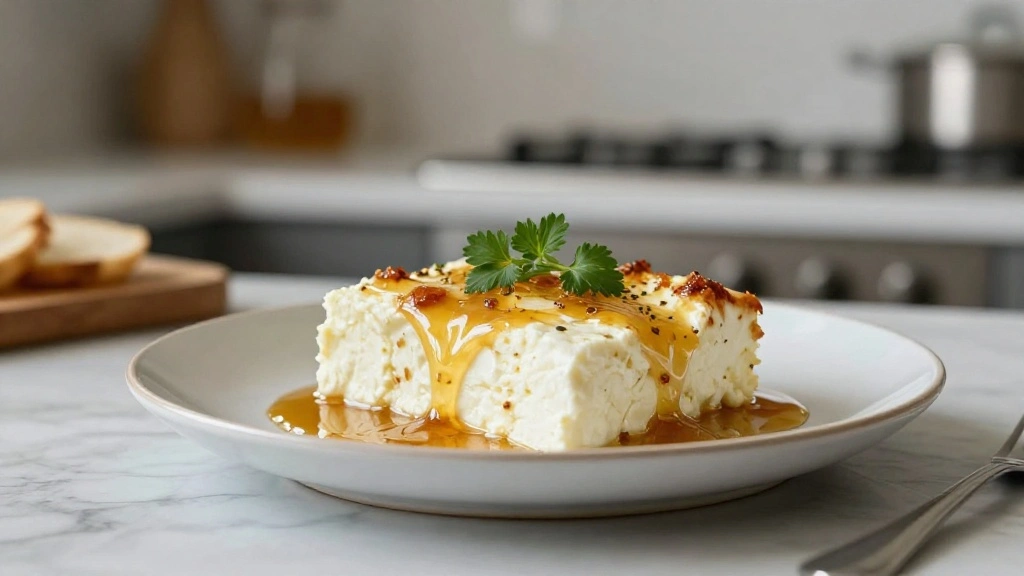 Greek Baked Feta with Honey – Sweet and Savory Appetizer Perfect for Entertaining