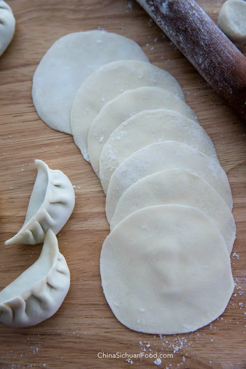 What are the key steps in making authentic Chinese dumplings?