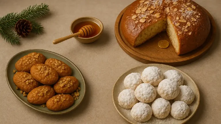 What makes Greek baklava sweet and flaky?