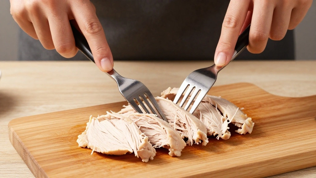 Easy Chicken Salad with Greek Yogurt (Creamy Perfection) - Step 2: Shred the Chicken