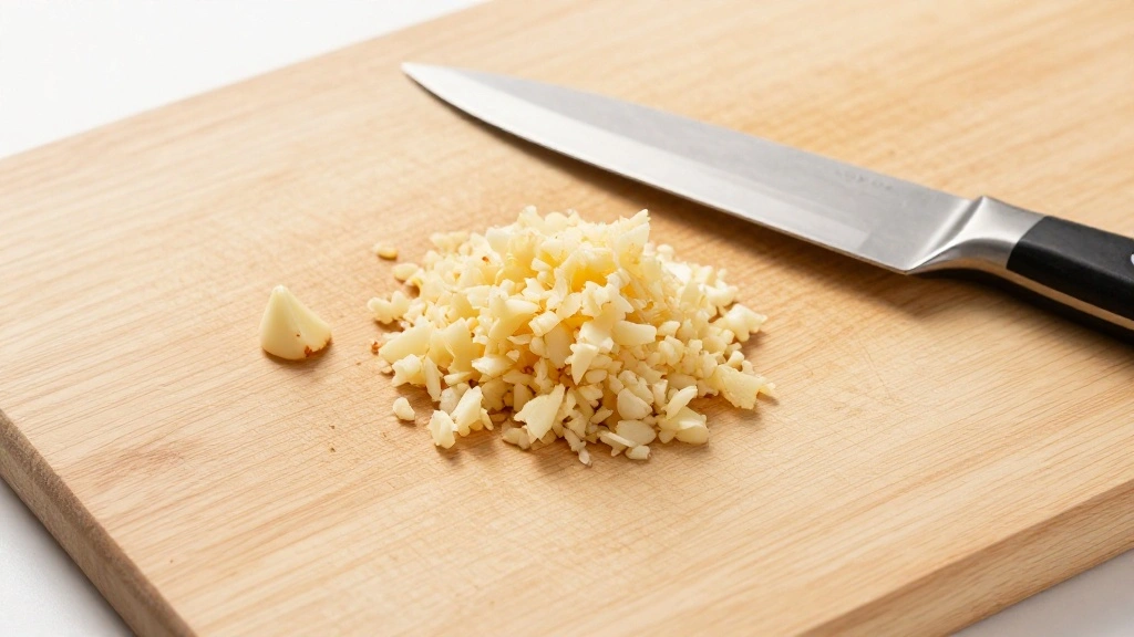 Chinese Chicken Salad Dressing (Sweet & Savory Perfection) - Step 2: Mince the Garlic