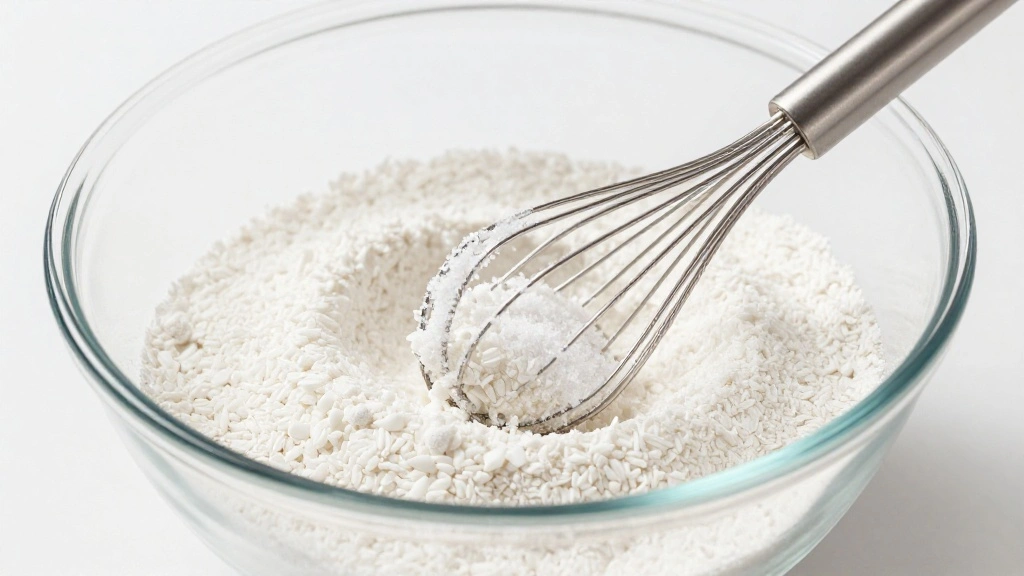 Chinese New Year Cake (Sticky, Sweet Nian Gao) - Step 2: Mix Dry Ingredients