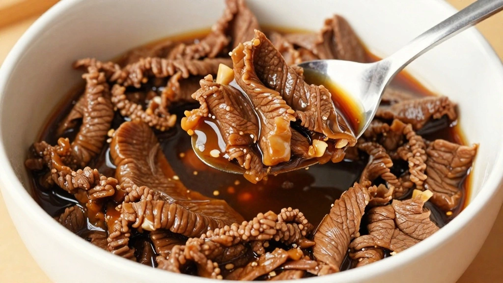 Chinese Pepper Steak (Tender Beef in Savory Sauce) - Step 2: Marinate the Beef