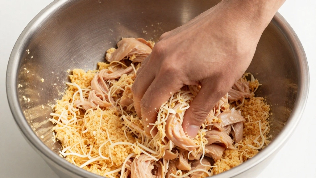 Greek Chicken Meatballs (Juicy & Flavorful) - Step 2: Mix Meatball Base