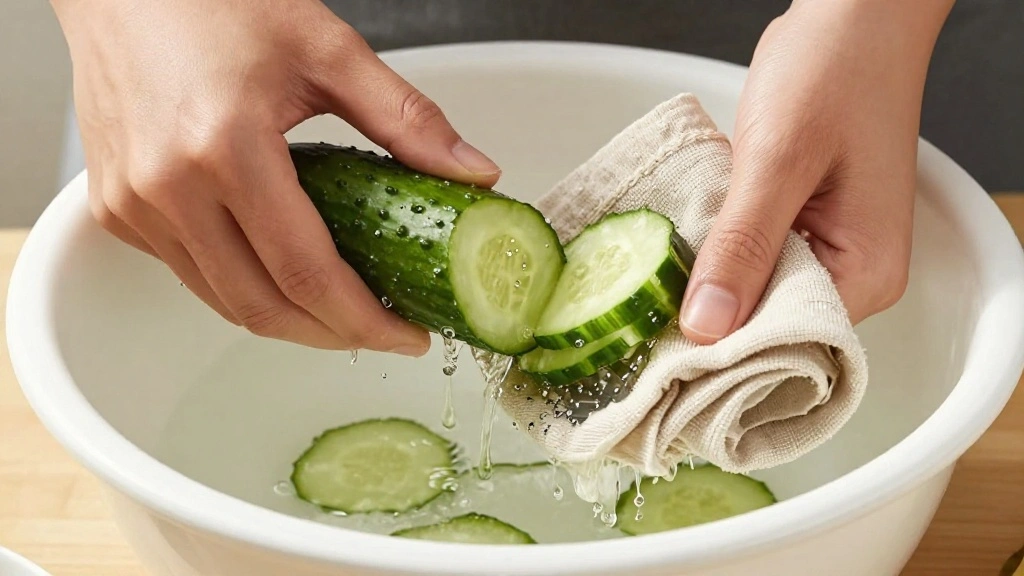 Greek Turkey Meatballs with Tzatziki (Light Option) - Step 2: Grate Cucumber