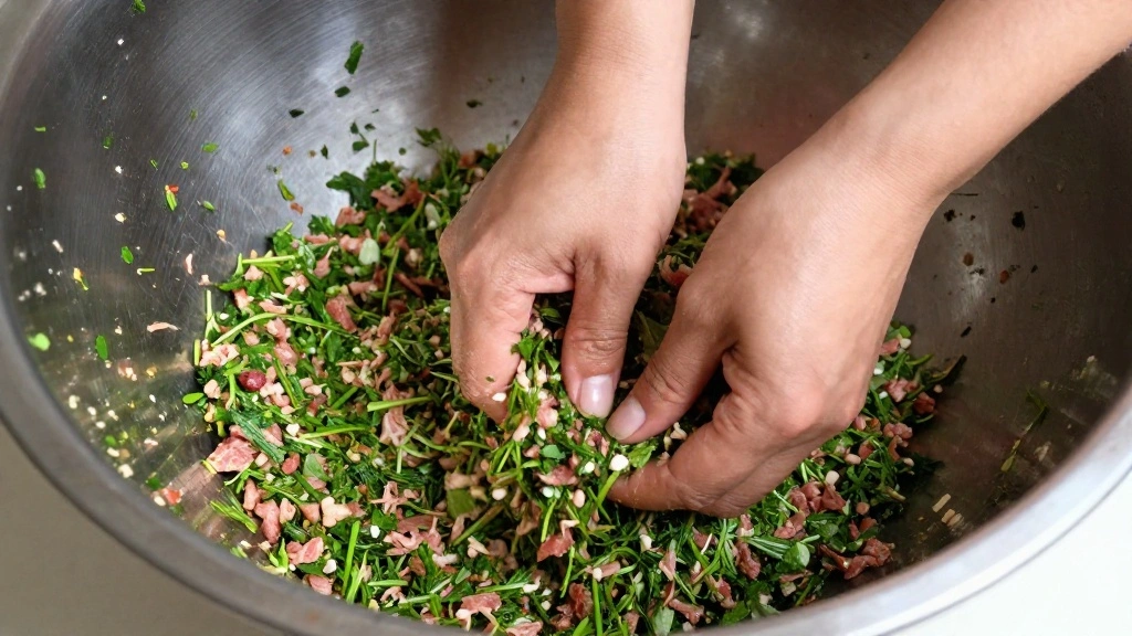 Greek Lamb Meatballs (Rich & Aromatic) - Step 2: Mix the Meatball Ingredients