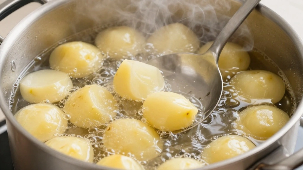 Greek Lemon Potatoes (Tender & Tangy) - Step 2: Parboil the Potatoes