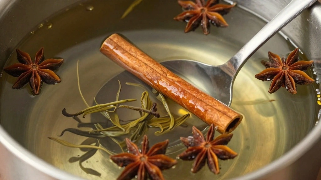 Minuman Thai Tea Recipe (Traditional & Creamy) - Step 2: Add Tea and Spices