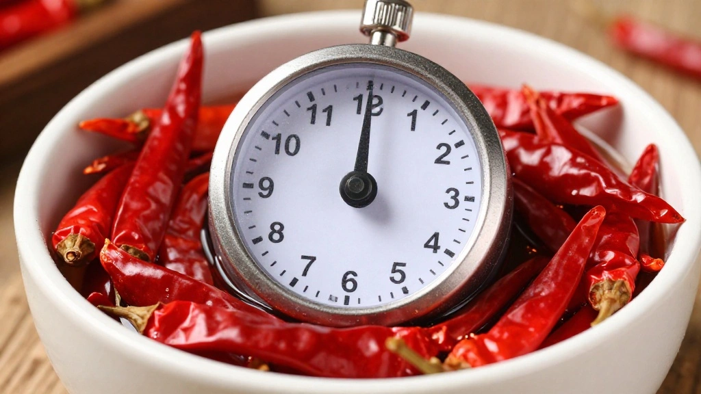Homemade Thai Red Curry Paste (Fresh & Aromatic) - Step 2: Soak Red Chilies