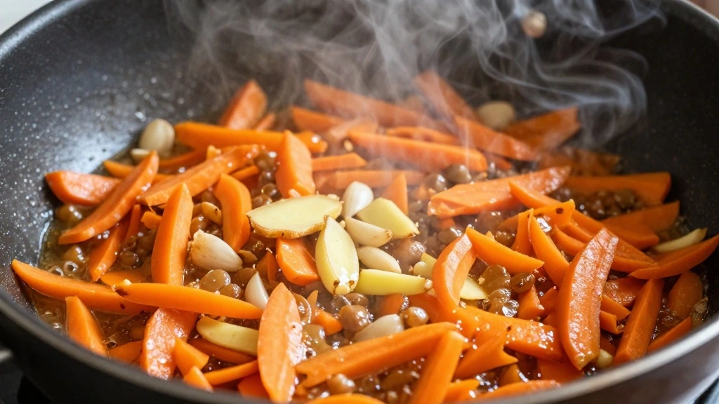 Chinese Chicken and Rice (One-Pot Comfort Dish) - Step 3: Sauté Aromatics