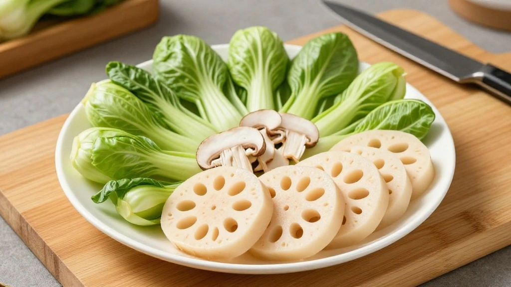 Chinese Hotpot (Ultimate Guide for Beginners) - Step 3: Prepare the Vegetables