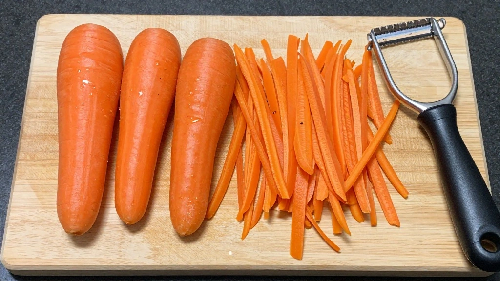 CPK Thai Crunch Salad Copycat (Exact Recipe!) - Step 3: Julienne the Carrots