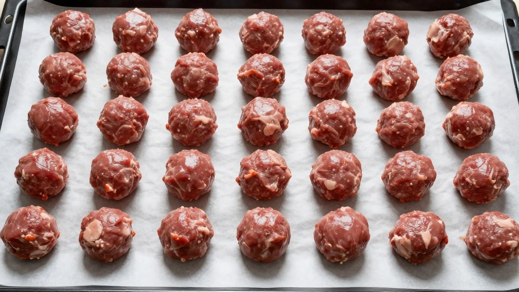 Greek Lamb Meatballs (Rich & Aromatic) - Step 3: Shape the Meatballs