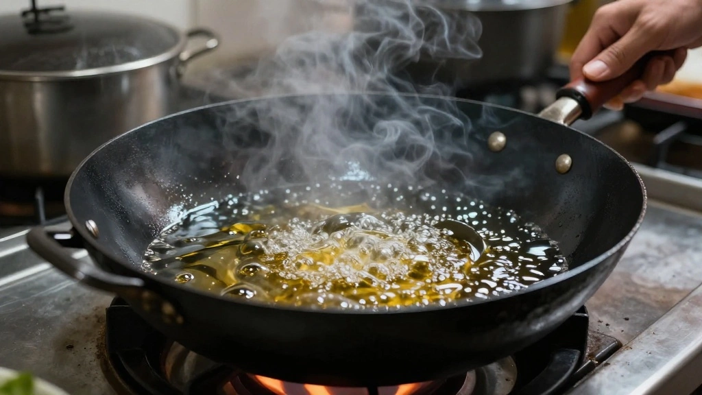 Thai Drunken Noodles (Basil Heat & Garlic!) - Step 3: Heat the Wok