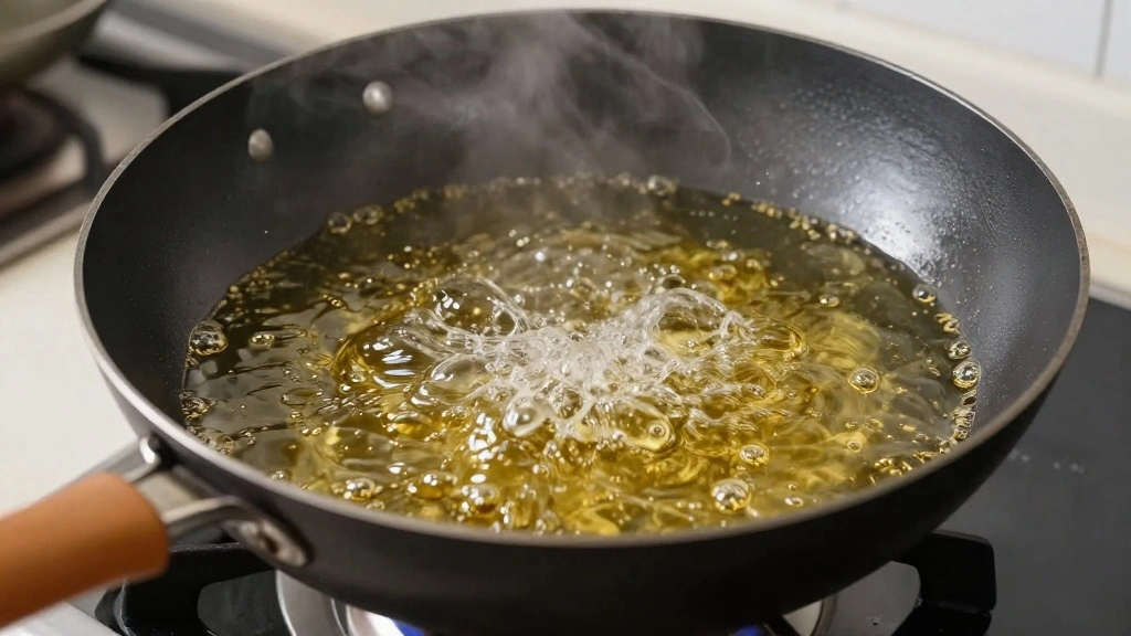 Chinese Bhel (Crispy Indo-Chinese Street Snack) - Step 4: Heat the Wok