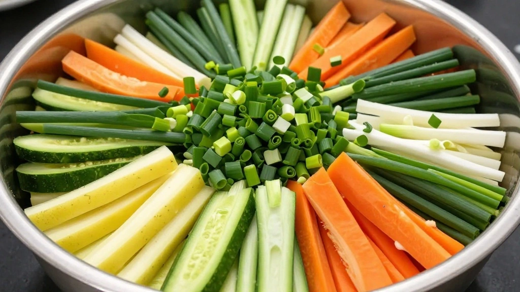 Chinese Cabbage Salad (Crispy, Tangy & Refreshing) - Step 4: Combine the Salad Ingredients