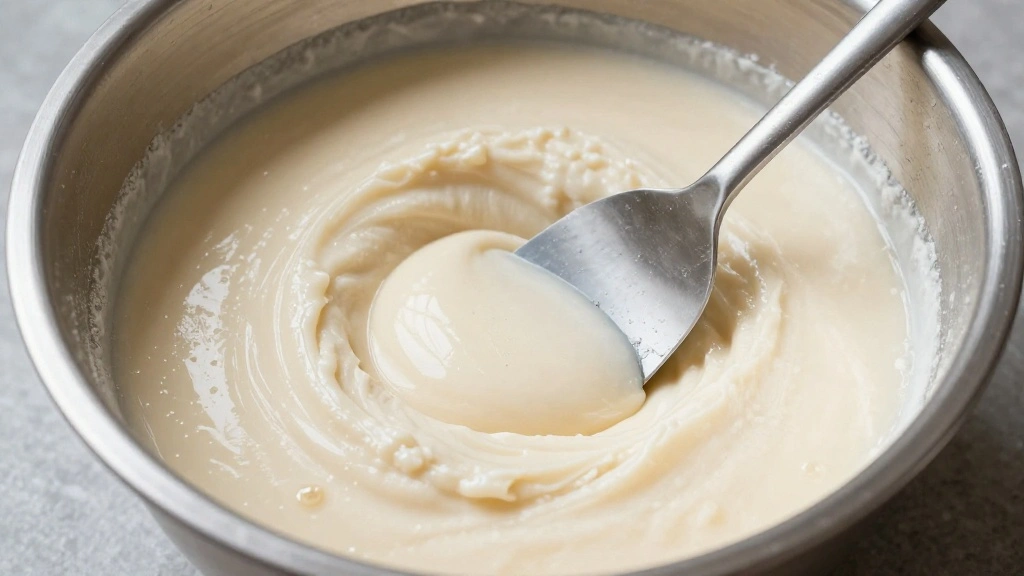 Chinese New Year Cake (Sticky, Sweet Nian Gao) - Step 4: Combine Wet and Dry Ingredients